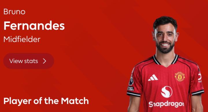  布鲁诺·费尔南德斯闪耀全场；曼联主场力克维拉，队长两度助攻锁定胜局。 体育新闻 布鲁诺·费尔南德斯闪耀全场；曼联主场力克维拉，队长两度助攻锁定胜局。 体育新闻